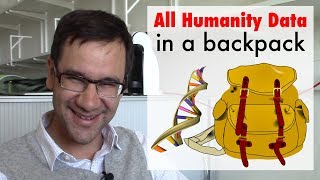 All of Humanitys Data in a Backpack ft Christophe Dessimoz [upl. by Halli]