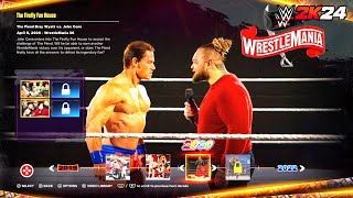 WWE 2K24 Showcase quotThe Fiendquot Bray Wyatt vs John Cena  WrestleMania 36 [upl. by Balmuth953]