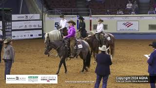 Amateur Working Western Rail  2024 AQHA World Championship Show [upl. by Ennaej]