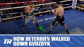 How Beterbiev Walked Down Gvozdyk With Boxing IQ and Power  HIGHLIGHT BREAKDOWN [upl. by Norag]