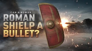 Can A Roman Shield Stop A Bullet Unbelievable Test [upl. by Aremahs]