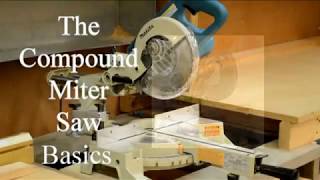 Chop saw Basics [upl. by Thorma719]