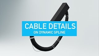 Modeling Cable Details on Dynamic Spline [upl. by Letsyrk972]