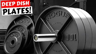 Rogue Deep Dish Plates  Rogue Fitness Arnold Plates New [upl. by Zosima]