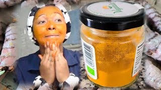 DIY Un gommage éclaircissant au curcuma Belsimple Natural [upl. by Aynatahs]