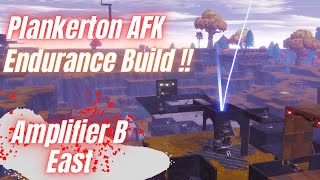 FORTNITE STW Plankerton endurance build AFK  Amplifier B East  Fortnite Save The World [upl. by Doti]