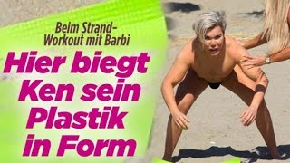 Ken trainiert mit Barbie  tatort  AfD  Mia Julia  Aktuelle Nachrichten 100417 [upl. by Toscano]