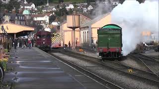 INTERESTING PAST ACTIVITY AT MINEHEAD AND ITS LEVEL CROSSING WSR [upl. by Searcy]