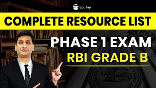 Books for RBI Grade B Phase 1 Exam  Best Booklist for RBI RBI Grade B Self Study Books For Phase 1 [upl. by Amitak327]