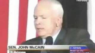 John McCain on Privatizing Social Secuirty [upl. by Ecnesse413]