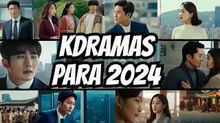 2 PARTE la LISTA definitiva de kdramasdoramas ACTUALIZADA para el 2024 [upl. by Ginder]