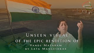 Vande Mataram  Lata Mangeshkar  Virtual Bharat [upl. by Nica]