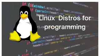 Best Linux Distros for Programmers [upl. by Hanny]