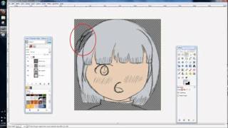 Gimp BasicsHow to Color a Drawing Tutorial [upl. by Aveer29]