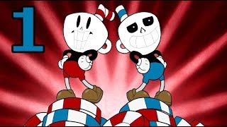 Papyrus and Sans Skelets Play  CUPHEAD PART 1 [upl. by Laenahtan987]