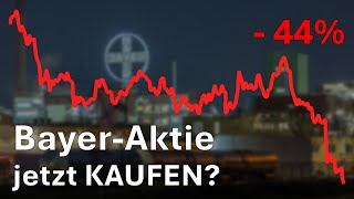 Bayer Aktie nach dem Crash kaufen oder Finger weg [upl. by Heilman798]