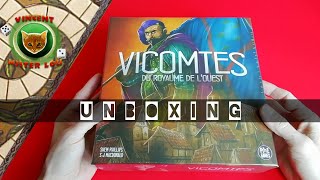 Unboxing Vicomtes du Royaume de lOuest [upl. by Notlem243]