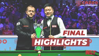 Final Highlights  Mark Allen vs Ding Junhui  2022 Cazoo UK Championship [upl. by Lanette561]