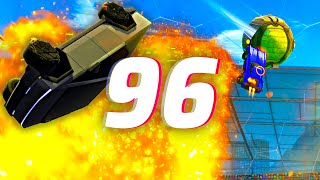 ROCKET LEAGUE INSANITY 96  BEST ROCKET LEAGUE FREESTYLES [upl. by Rinna]