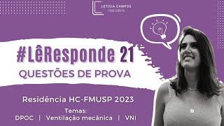 LêResponde 21 questões da Residência Multiprofissional do HCFMUSP 2023 [upl. by Manthei319]