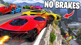 I removed Brakes from ALL cars in GTA 5 [upl. by Montague]