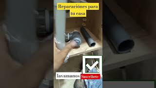 Reparaciónes para casas hazlotumismo lavamanos sifon 🇨🇴🇨🇴100 apóyame 🙏🏻😊 [upl. by Ahseem80]