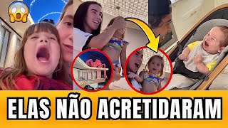 MARIA ALICE E MARIA FLOR NÃO ACREDITARAM QUANDO VIRAM😱JOSÉ LEONARDO APAIXONADO PELO PAI🥰 [upl. by Maribelle]