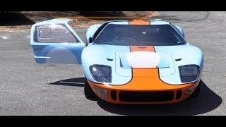 PART ONE  2014 Superformance GT40 RideAlong at Olthoff Racing in NC  GoPro Drivers Perspective [upl. by Currie]