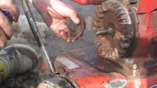 How To Fix Briggs and Stratton Ratchet Starter [upl. by Dunton]