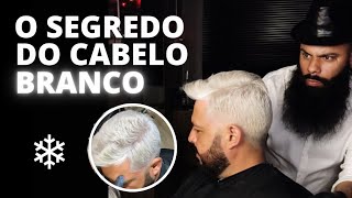 COMO DEIXAR O CABELO BRANCO NEVE AULÃO COMPLETO [upl. by Auqenet]