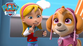 Katie leads the PAW Patrol to stop the barking cats  PAW Patrol  Cartoons for Kids Compilation [upl. by Noe]