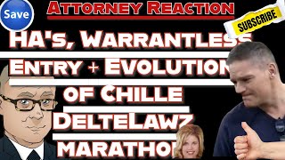 ⚖️ Lawyer React HAs Warrantless Entry  Evolution of Chille DeleteLawz Marathon 🏍️🚔 [upl. by Hasila]