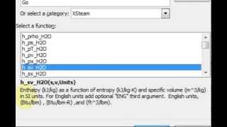 Steam thermodynamic properties in Excel [upl. by Akerue363]