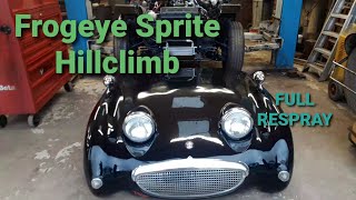 Austin Healey sprite mk1 full respray FROGEYE [upl. by Htiaf]