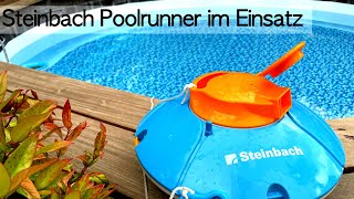 Steinbach Poolrunner Battery Basic im Betrieb  Poolroboter unter 200€  lohnt der Poolsauger [upl. by Eniledgam969]