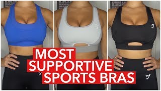 TOP 4 BEST SPORTS BRA FOR MAXIMUM SUPPORT [upl. by Nylarak882]