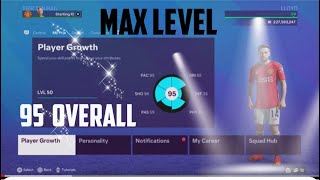 HOW TO REACH MAX LEVEL IN FC 24 PLAYER CAREER MODE [upl. by Illona]