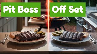 Pit Boss vs Offset Smoker The Great Ribs Showdown [upl. by Aivirt505]