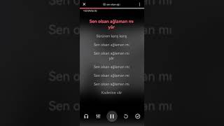 Yasin Yaşlı Sen Olsan Ağlaman mı Karaoke [upl. by Ibson]