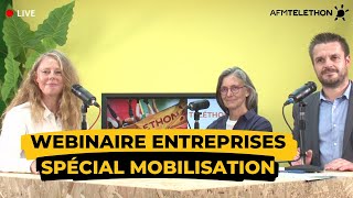 Webinaire spécial mobilisation entreprises  AFMTéléthon [upl. by Goldina]