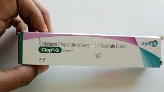 ClopG cream  Clobetasol propionate amp Gentamicin Sulphate cream [upl. by Llertnahs38]