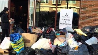 Donations Pour In For Victims Of Massive Fire At Edgewater NJ Apartment Complex [upl. by Dicky262]