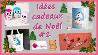 Idées cadeaux de Noel 1  La cerise sur le nuage et Kiroule Créations [upl. by Natsirt]