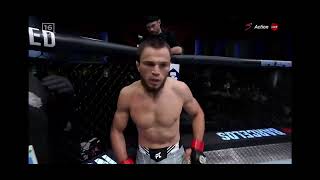 khabib nurmagomedovs cousin umar nurmagomedov vs raoni barcelos full fight [upl. by Rhpotsirhc435]