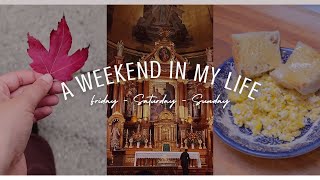 Weekend in My Life as a Catholic [upl. by Llednov]