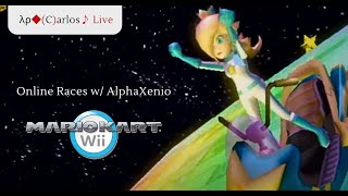 Mario Kart Wii Online Races w AlphaXenio Pilot 1 [upl. by Nnyliak]