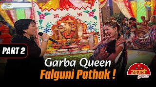 Garba Queen Falguni Pathak  PART 2 Navratri Special  Taarak Mehta Ka Ooltah Chashmah [upl. by Ennasor]