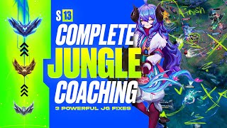 Become A PERFECT Jungler With These 3 Powerful Coaching Tips And FIX your MMR [upl. by Chapnick]