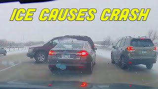 Best of WINTER FAILS  Icy roads Car Sliding Crash Road Rage Snow Accidents Compilation 2023 USA [upl. by Aletha]