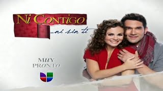 Univision Network Promo Ni Contigo Ni Sin Ti 2011 [upl. by Amalee201]